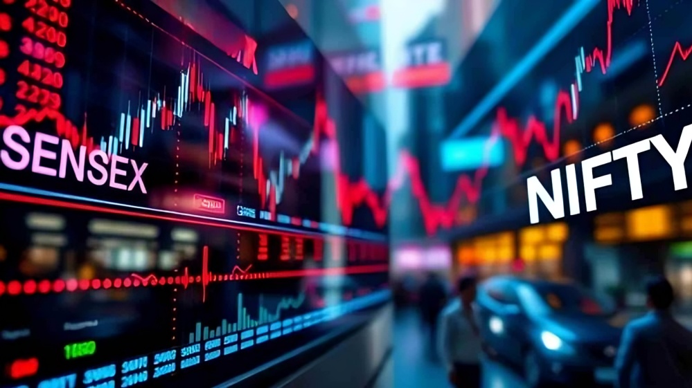 Indian Stock Market Opens Lower Sensex and Nifty Show Volatility During Early Trade