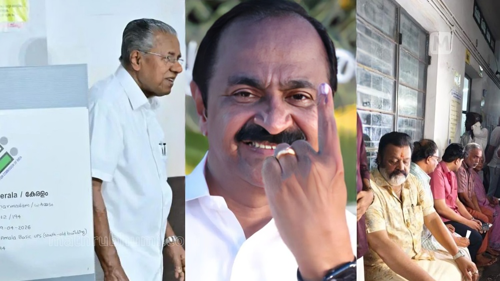 Kerala Assembly Elections 2026 Prominent Actors and Political Leaders Cast Votes Urge Public Partici