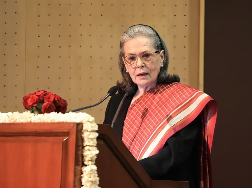 Sonia Gandhi Calls Delimitation Exercise Assault on Constitution Questions Timing of Women Reservation