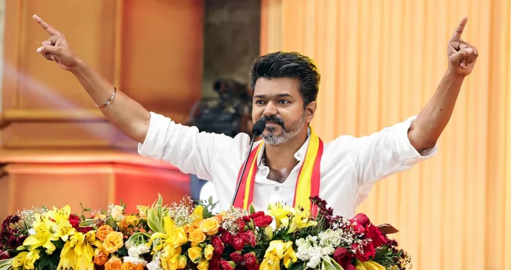 Vijay Says Will Not Bow to Pressure Seeks Support for TVK on Final Day of Campaign