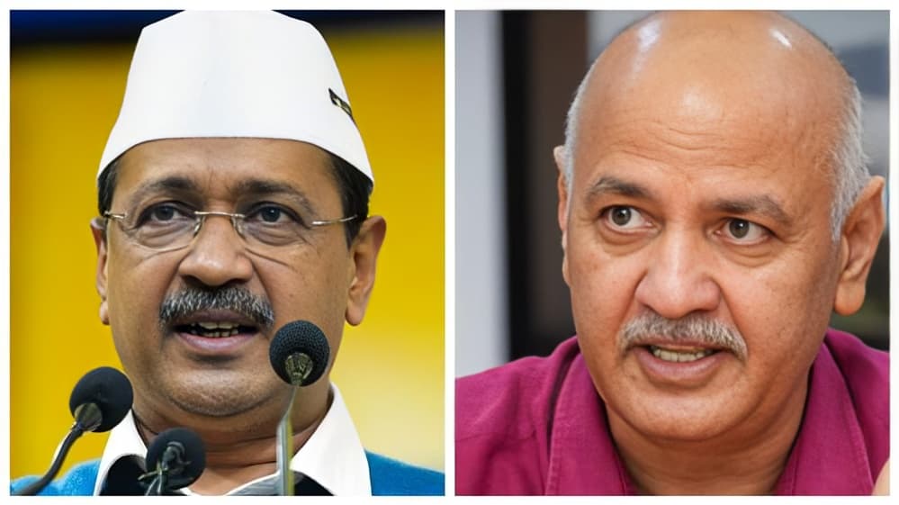 AAP Moves Against Defection as Manish Sisodia Meets Arvind Kejriwal After MPs Join BJP
