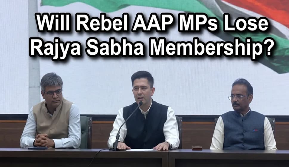 AAP MPs’ Shift to BJP May Not Violate Anti Defection Law Experts Cite Tenth Schedule Provision