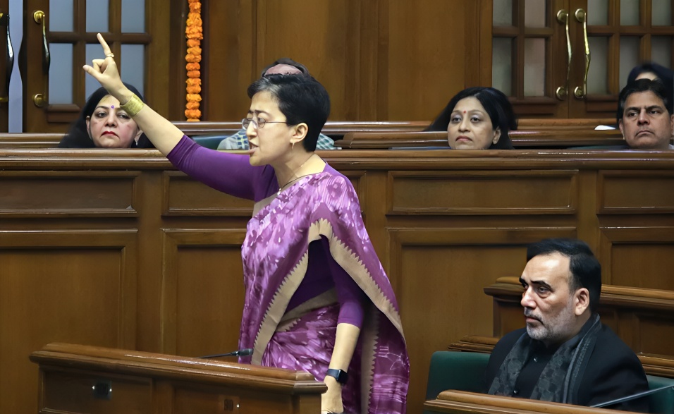 Atishi Questions Delhi Government Over Women Allowance Delay and Raises Defection Concerns
