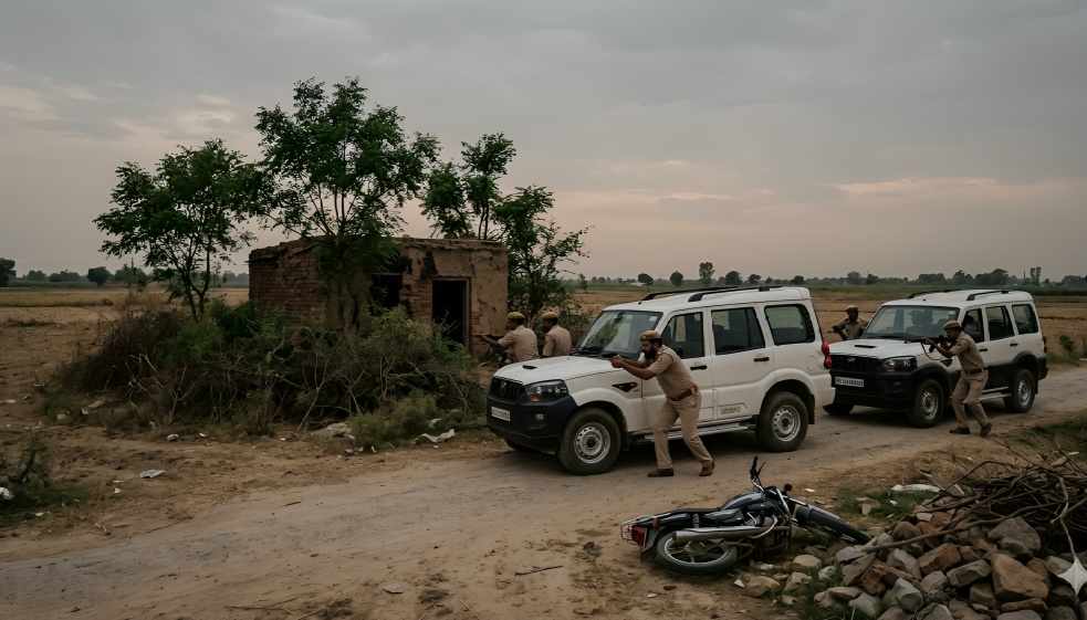 Bulandshahr Encounter Accused in Triple Murder Case Shot Dead Two Police Personnel Injured