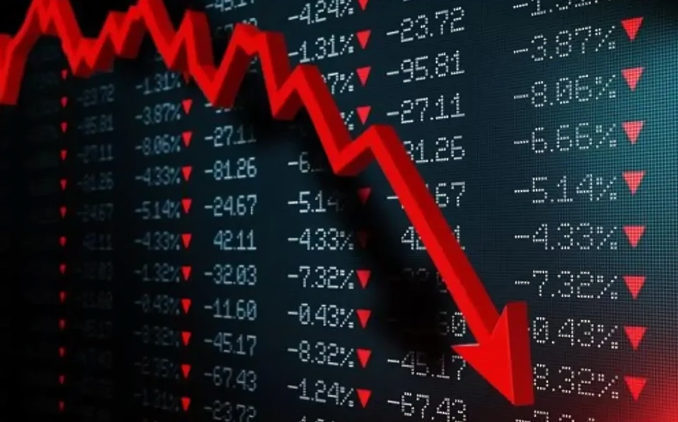 Stock Market Falls Sharply Sensex Drops Over 1180 Points Nifty Declines Amid Selling Pressure
