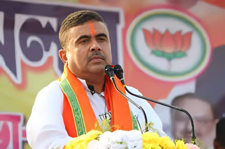 West Bengal Election Results Suvendu Adhikari Claims Lead from Nandigram as Counting Continues