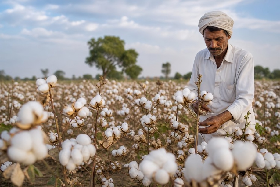 Government Allocates 5659 Crore Rupees to Boost Cotton Productivity Targeting Yield Growth by 2031