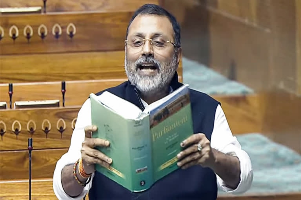 BJP MP Nishikant Dubey Raises Questions Over Online Political Campaign and Foreign Influence Allegat