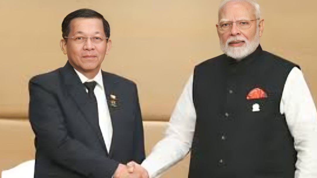 Myanmar President Min Aung Hlaing Begins Five Day Visit to India