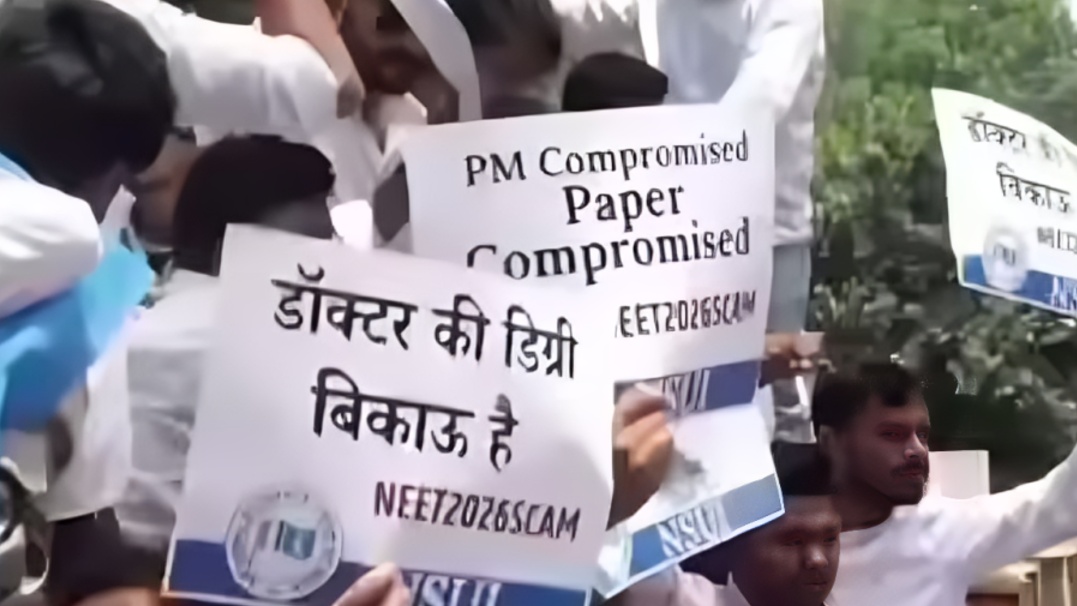 நீட் தேர்வு விவகாரம் தொடர்பாக அமைதிப் போராட்டம் நடத்துவதாக அபிஜித் தீப்கே அறிவிப்பு