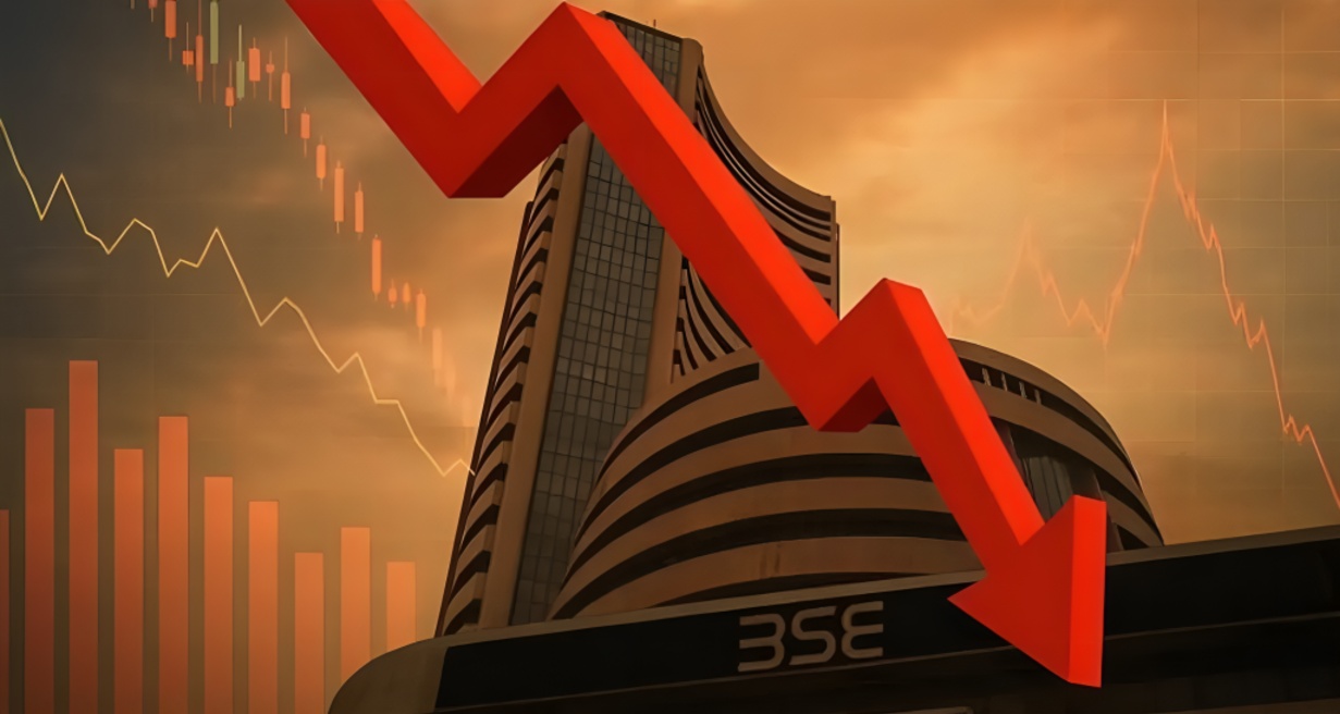 Indian Stock Markets End Lower as Early Gains Fade Amid Selling Pressure