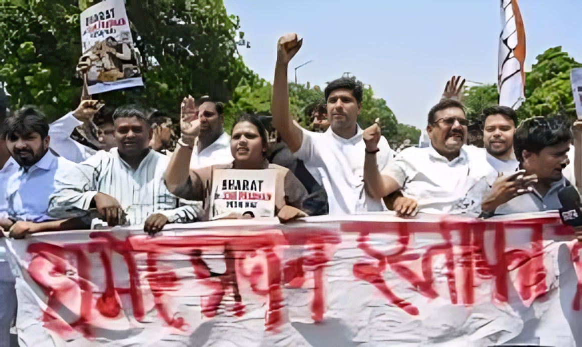 Indian Youth Congress Announces Nationwide Protests, Demands Removal of Education Minister Dharmendr