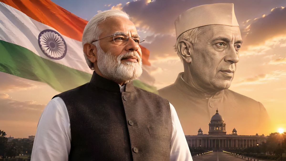 ஜவஹர்லால் நேருவின் தொடர்ச்சியான பிரதமர் பதவிக்கால சாதனையை கடந்தார் நரேந்திர மோடி