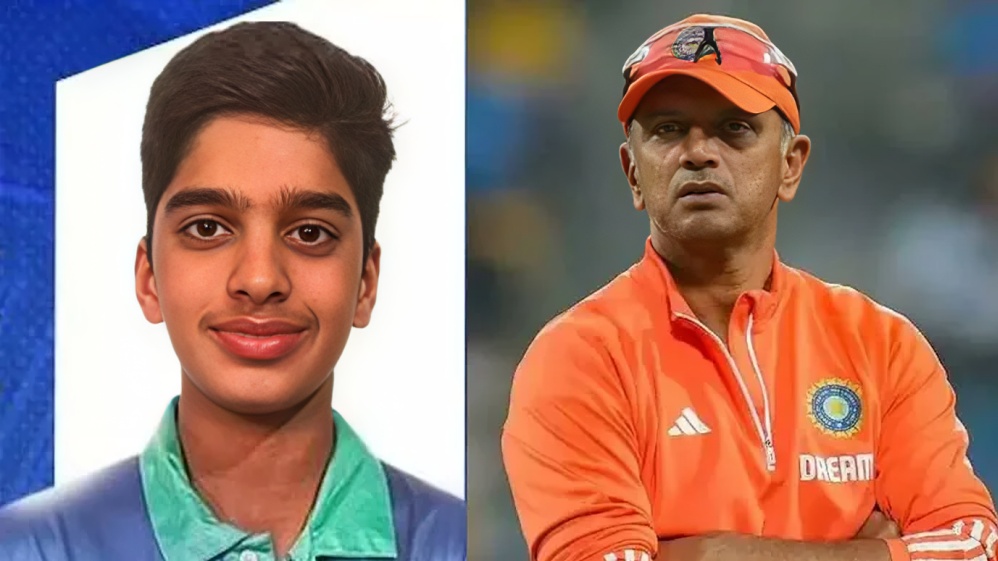 Rahul Dravid’s Son Anvay Dravid Selected in India Under 19 Squad for Sri Lanka Tour
