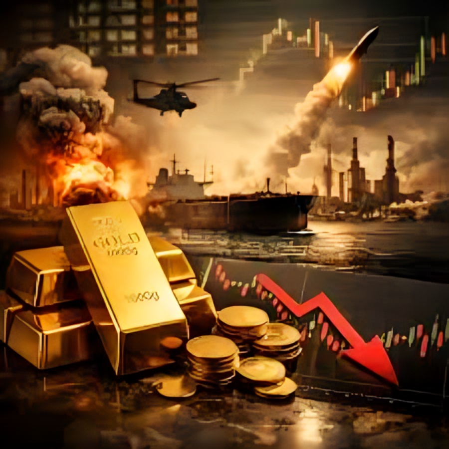 Gold Prices Face Sharp Decline Despite Geopolitical Tensions as Investors Reassess Market Outlook