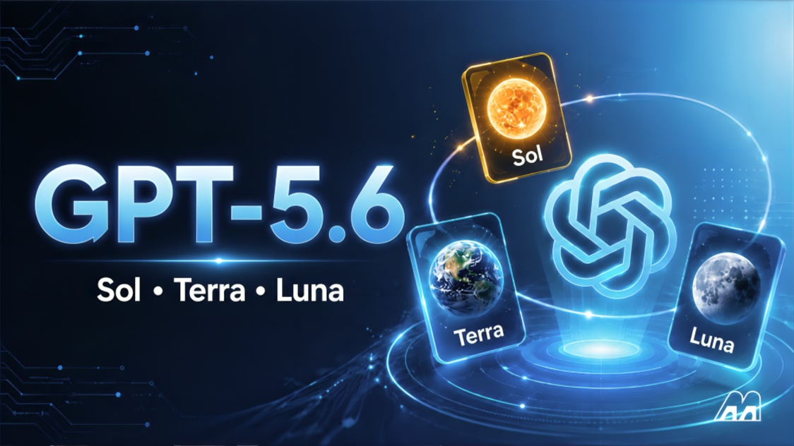 OpenAI Introduces GPT 5.6 Model Variants Including Sol, Terra and Luna