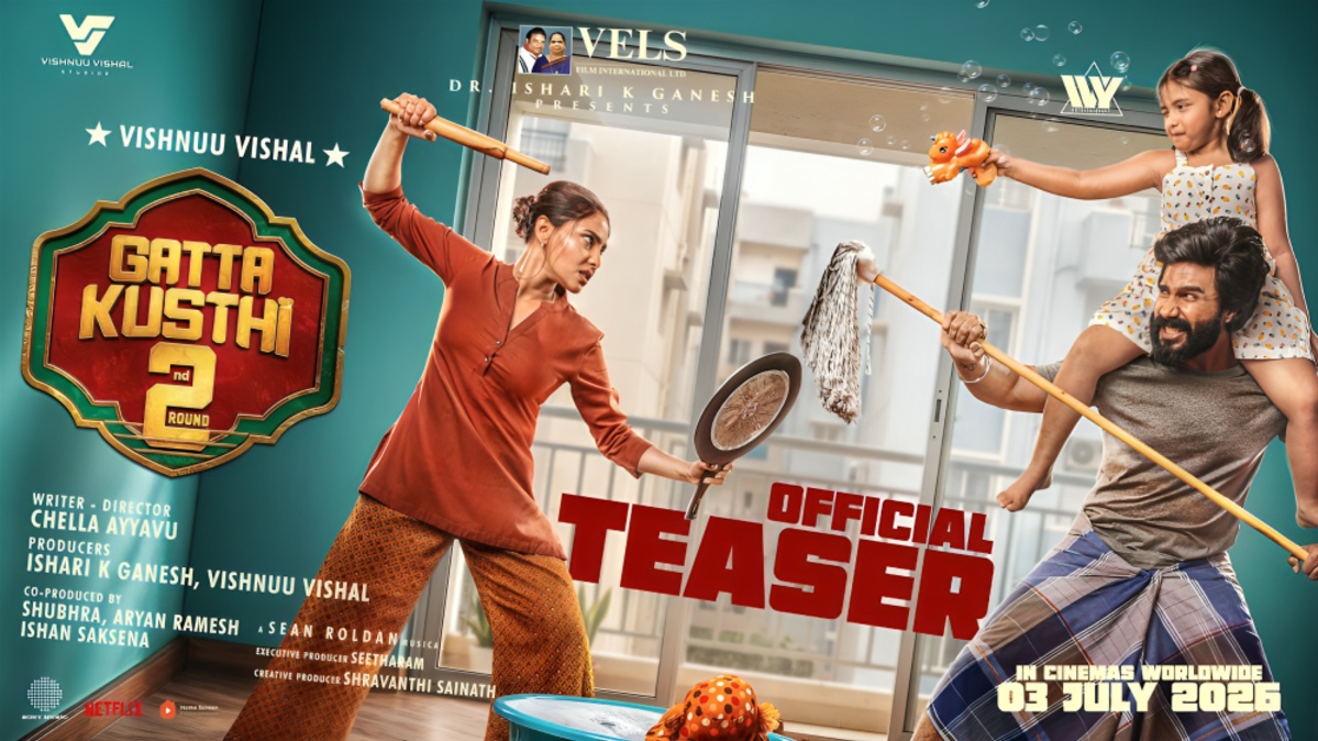 Gatta Kusthi 2 Movie Review: Vishnu Vishal and Aishwarya Lekshmi Deliver an Entertaining Family Dram