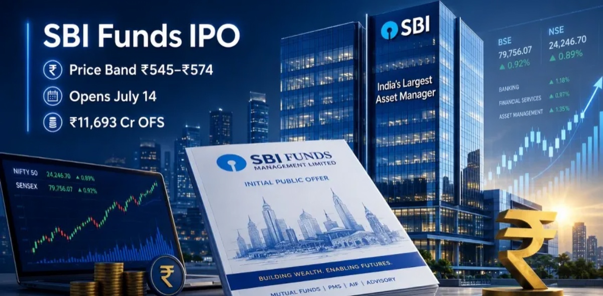 SBI Funds Management IPO to Open on July 14 With Rs 11,693 Crore Issue Size