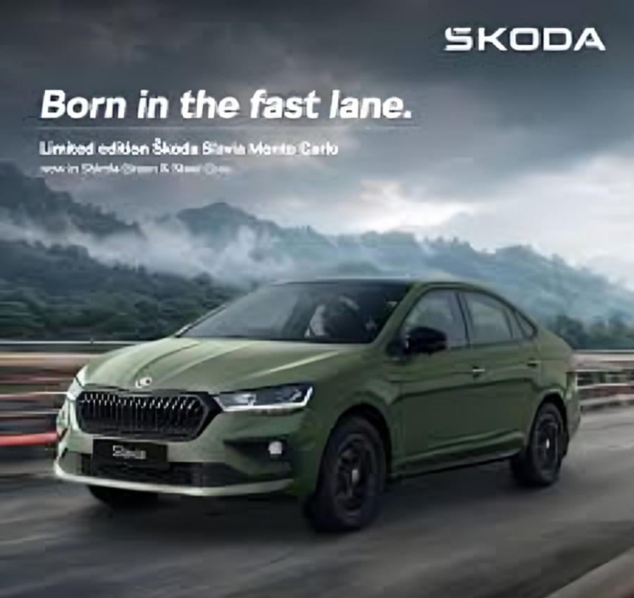 Skoda Introduces Two Limited Edition Colour Options for Slavia Monte Carlo in India