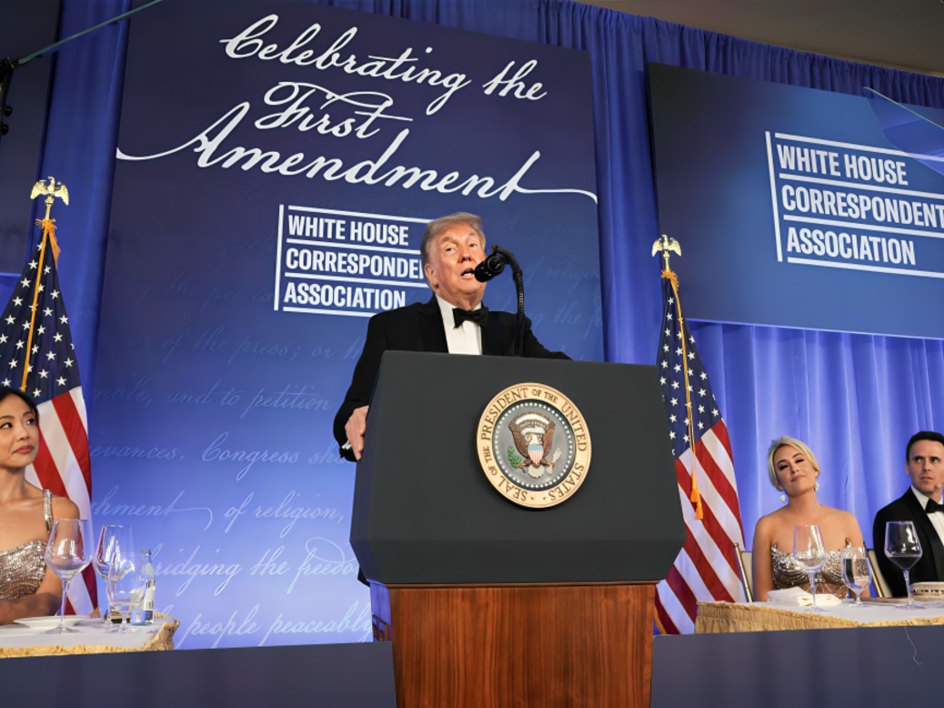 Trump Jokes About a Third Presidential Term at White House Correspondents' Dinner