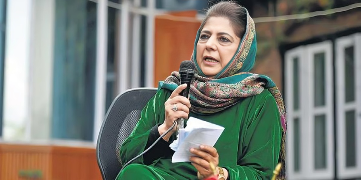 Mehbooba Mufti Announces Peaceful Protests on August 5 Seeking Restoration of Article 370
