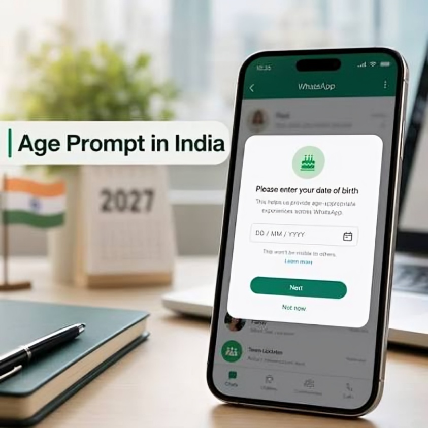 WhatsApp Begins Testing Age Verification System in India Ahead of DPDP Act Implementation