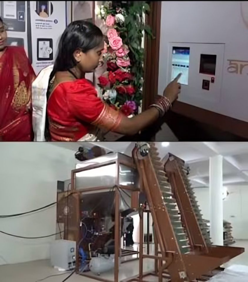 ரேஷன் கடைக்கு செல்ல தேவையில்லை: ஏடிஎம் இயந்திரத்தில் இருந்து அரிசி பெறும் புதிய வசதி அறிமுகம்