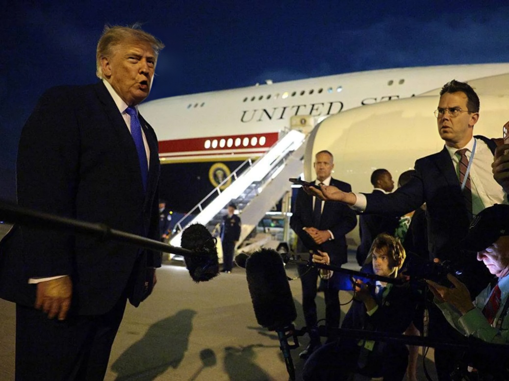 Trump Says Secret Service Ordered Aircraft Switch During Turkey Trip Over Security Threat
