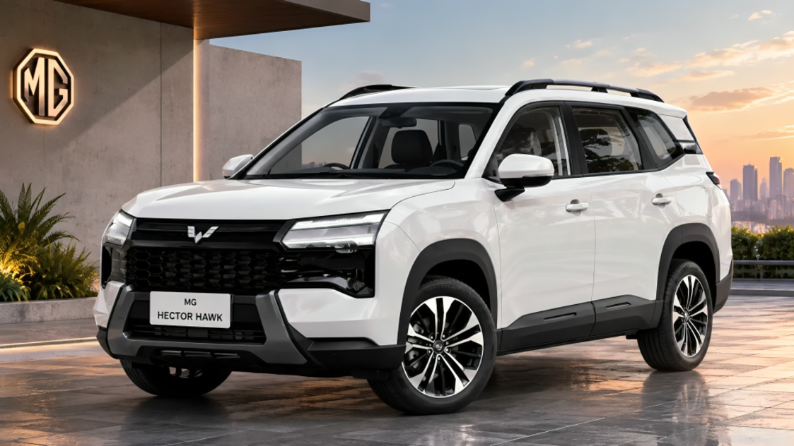 MG Hector Hawk 7 Seater PHEV Pre Bookings Open Ahead of August 26 India Launch