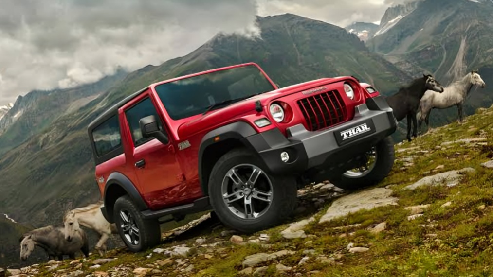 Mahindra Thar Facelift Expected on August 15 With Updated Design and New Features