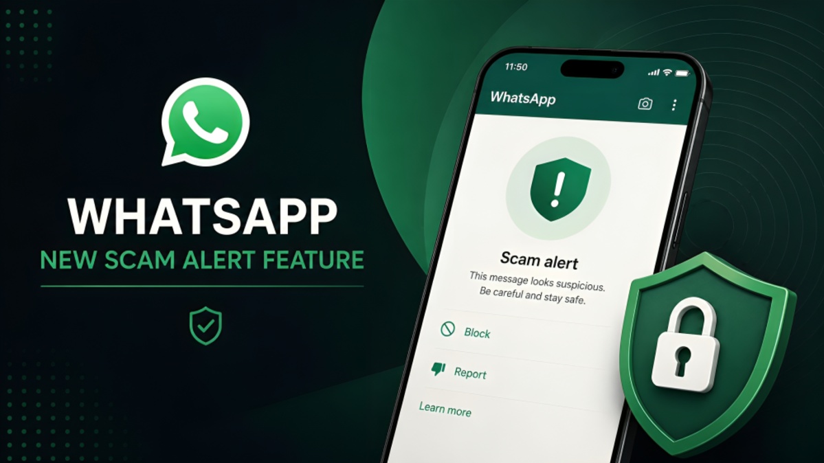WhatsApp Tests New AI Scam Alert Feature to Warn Users About Suspicious Messages