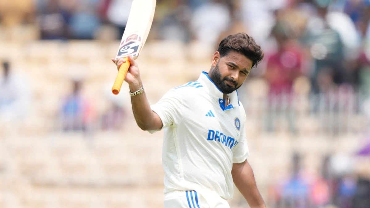 Rishabh Pant Makes History, Becomes Fastest Batter to Reach 100 Test Sixes