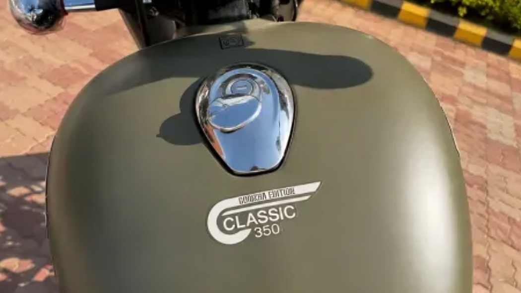 Royal Enfield Classic 350 Gorkha Edition Spotted: Military Green Finish, Khukri Insignia and Key Det