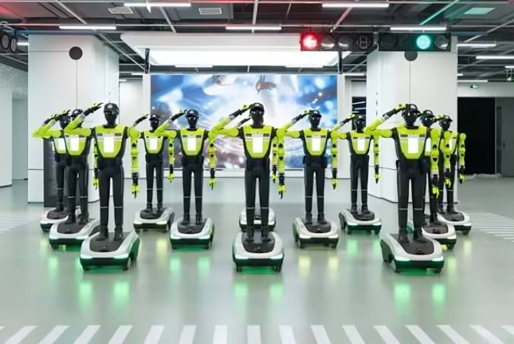 China Deploys AI Traffic Robots in Hangzhou to Monitor Violations and Assist Road Users
