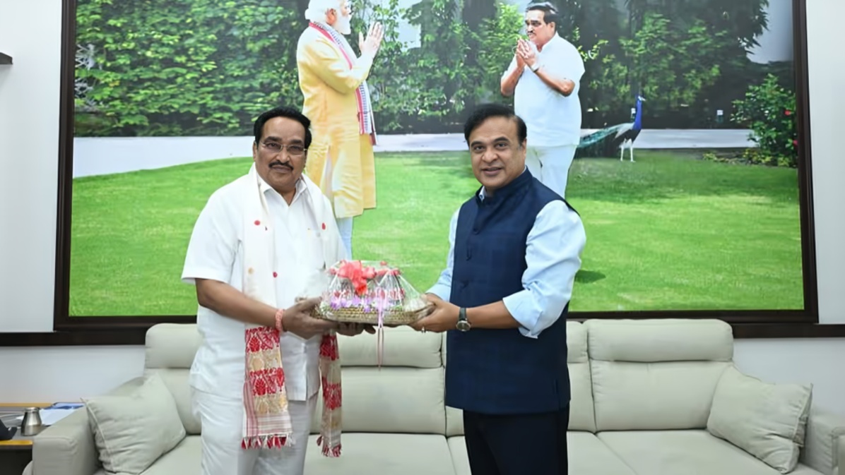 Assam CM Himanta Biswa Sarma Discusses Jal Jeevan Mission and Silsako Beel Revival with Union Minist