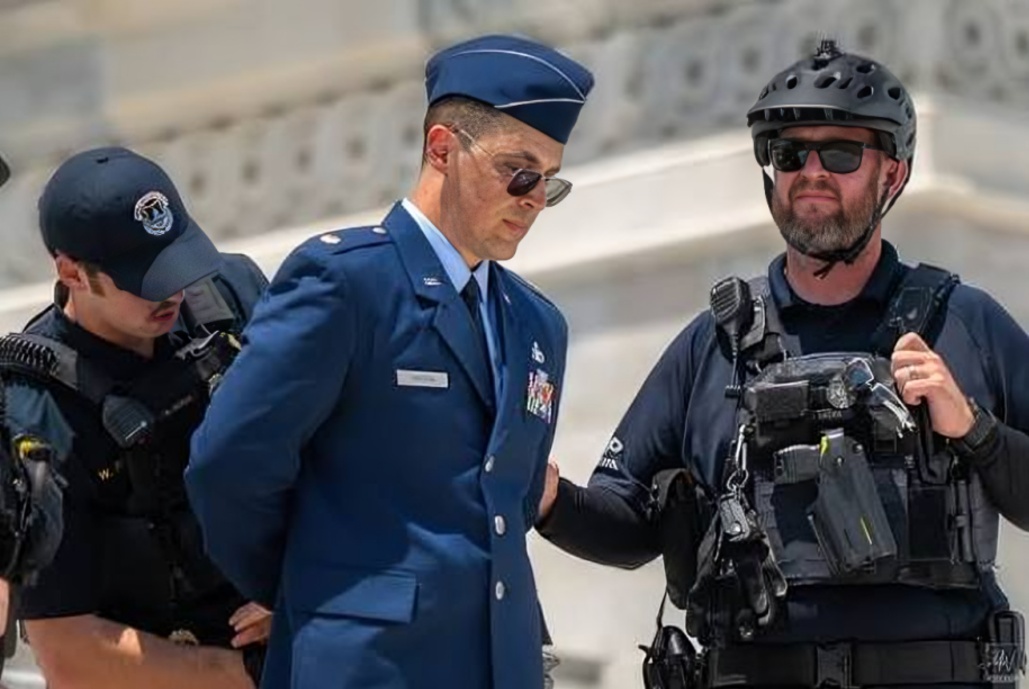 US Air Force Major Jason Watson Placed in Pretrial Confinement After Repeating Trump Impeachment Cal
