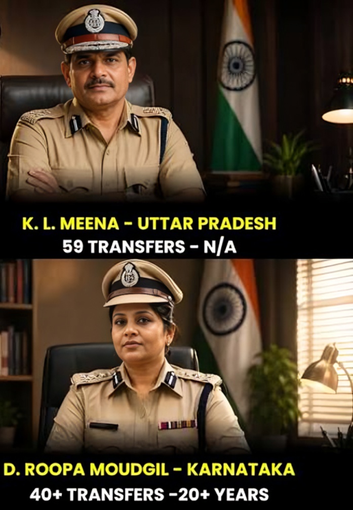 India’s Most Transferred Bureaucrats: 7 IAS and IPS Officers Known for Frequent Transfers