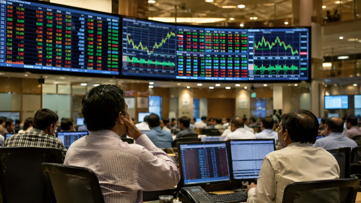 Stock Market Today: Sensex Opens Higher, Nifty Near 24,000 as Investors Await Fed Chair’s Address