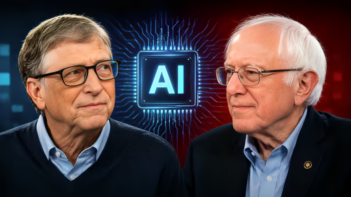 Bernie Sanders Backs Bill Gates AI Warning, Urges Congress to Act Before It Is Too Late