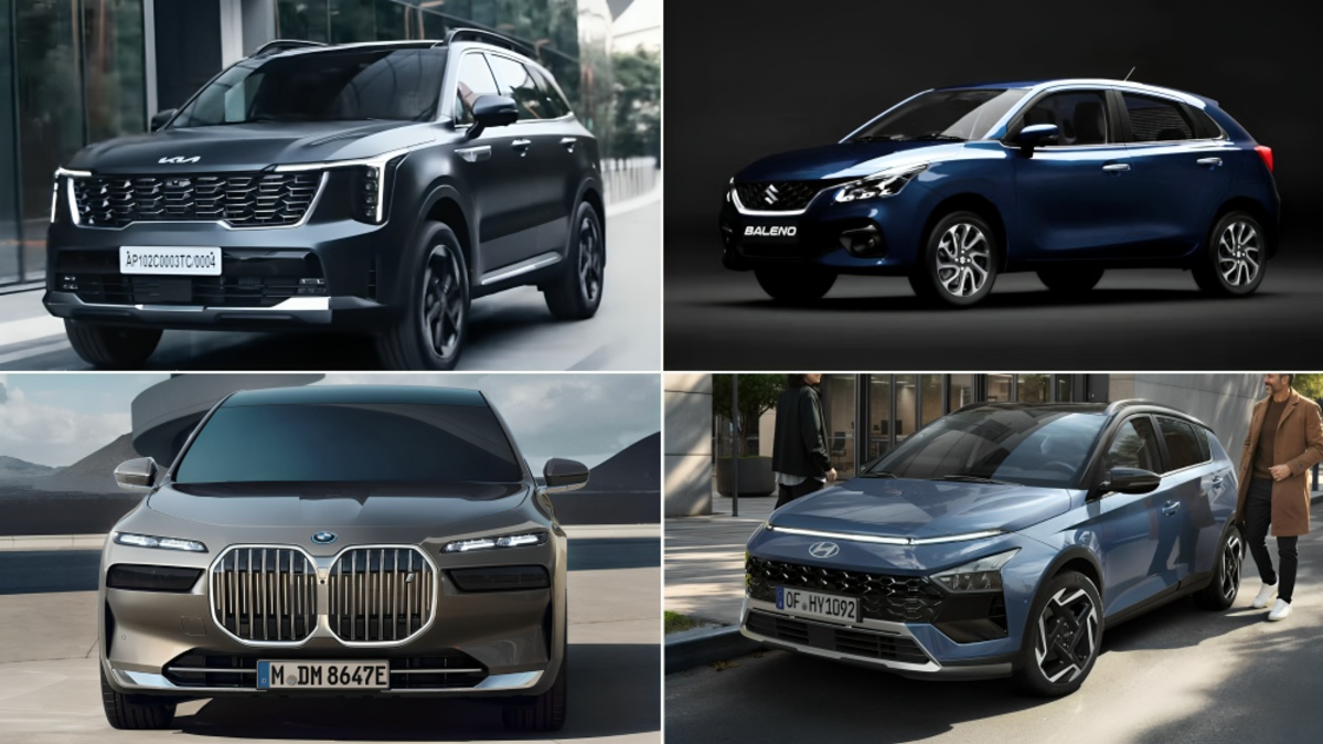 Upcoming Cars in September 2026: Kia Sorento, Maruti Suzuki Baleno Facelift, BMW 7 Series and More