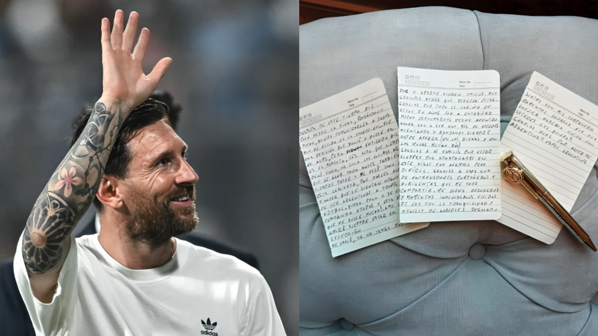 Lionel Messi’s Retirement Letter Draws Harry Potter Connection as Fans Spot Time Turner Detail