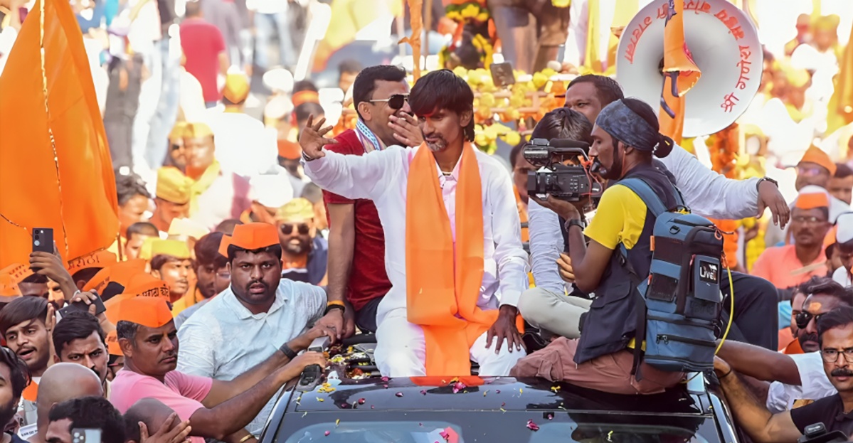 Manoj Jarange Patil's Hunger Strike Enters Day 5 as Maratha Protest Spreads Across Maharashtra