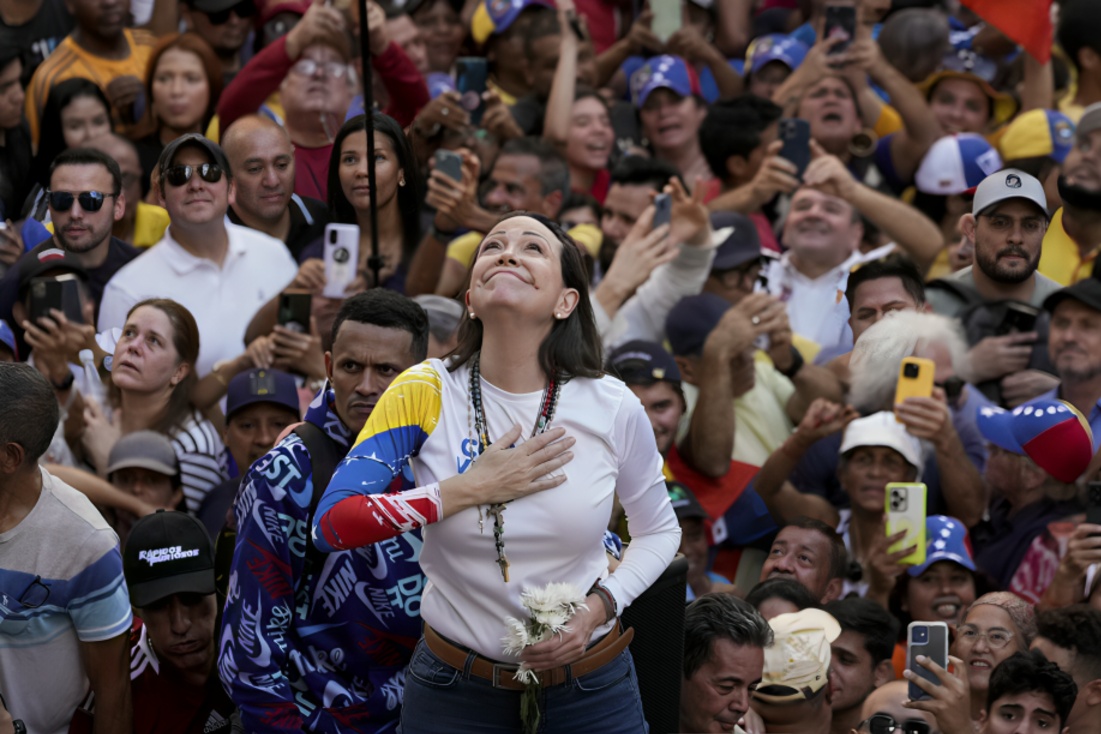 Venezuela Opposition Leader Maria Corina Machado Questions Trump Oil Deal With Caracas