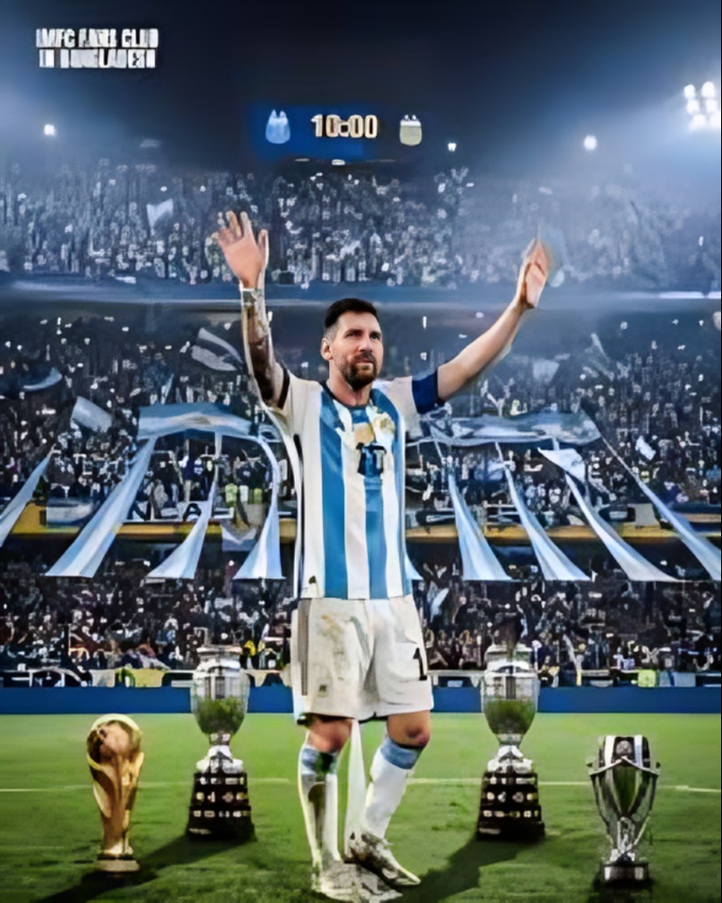 Lionel Messi Honoured Across Argentina With One Minute Applause During the 10th Minute of Matches