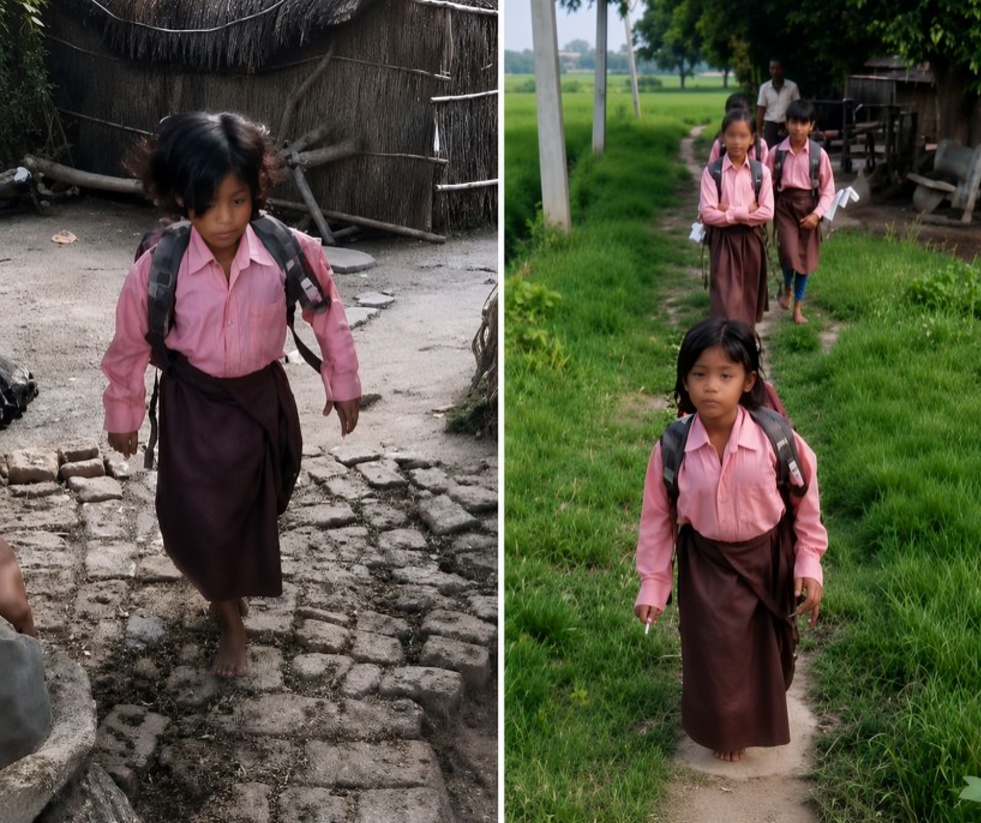 UP Government to Fund Treatment for 7-Year-Old Girl Who Hopped to School on One Leg