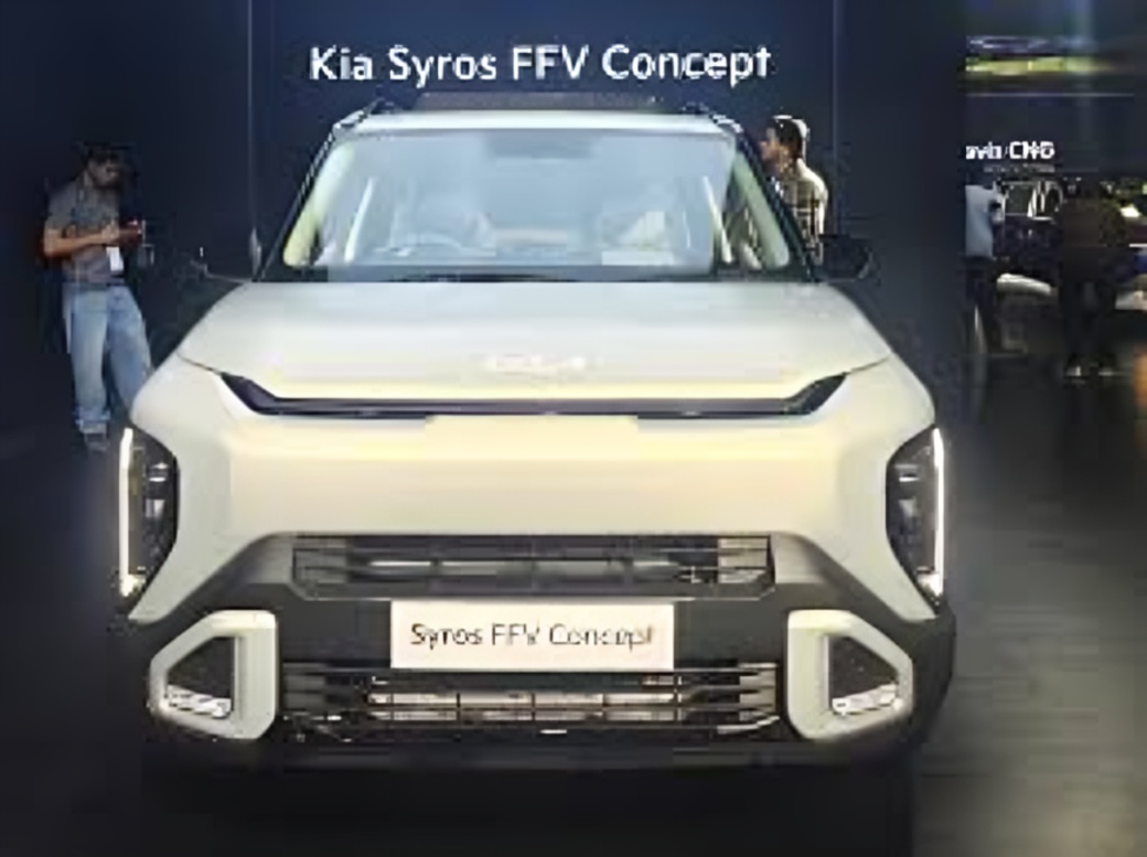 Kia Syros Flex Fuel Concept Revealed With E100 Compatibility: Key Details Explained