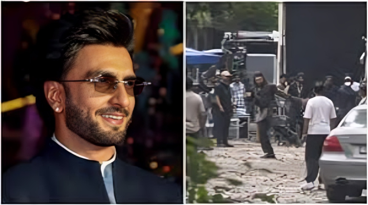 Ranveer Singh and Kalyani Priyadarshan Spotted Shooting for Pralay in Mumbai as Actor’s New Look Goe