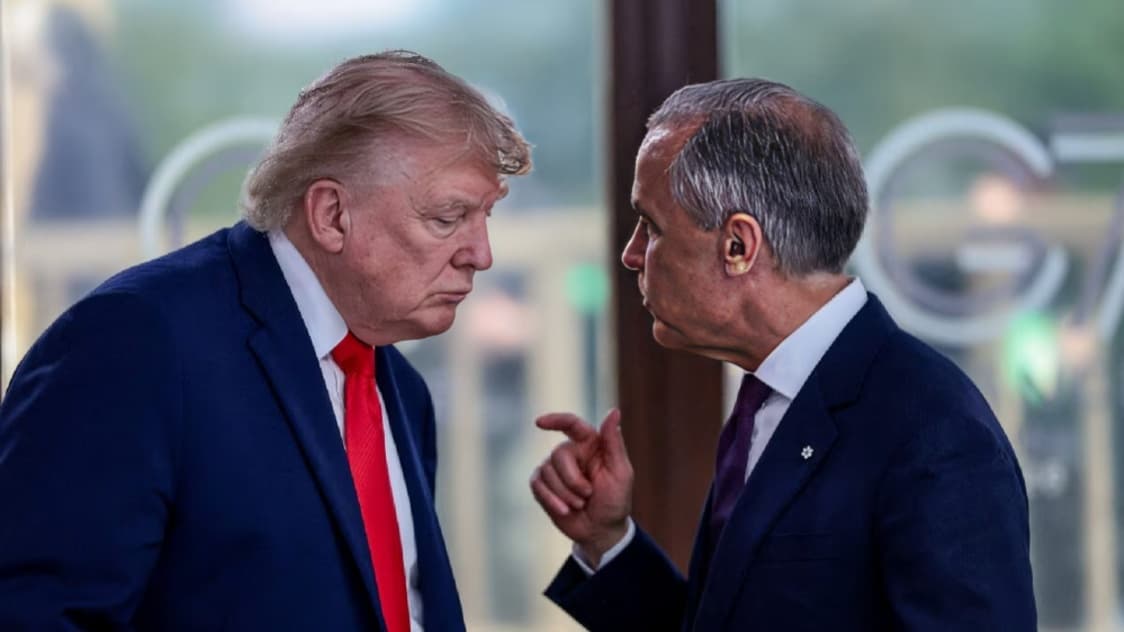 Trump and Carney Clash Over Tariffs as US Canada Trade Tensions Escalate