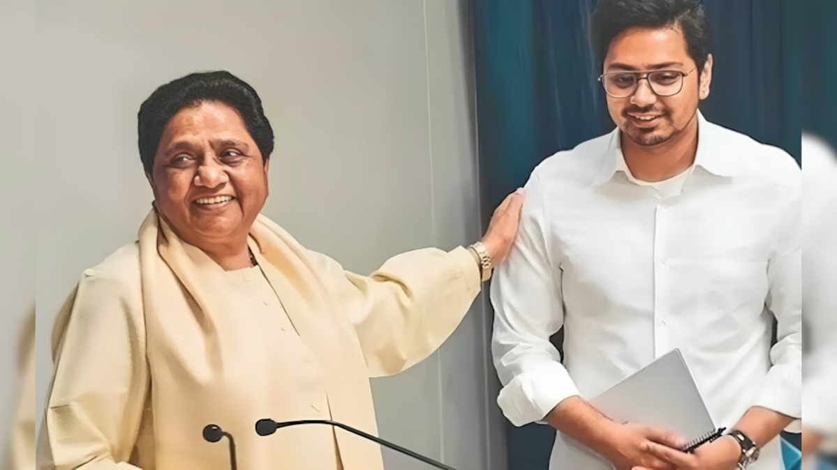 Mayawati Expels Nephew Akash Anand From BSP After Father In Law Ashok Siddharth Retires