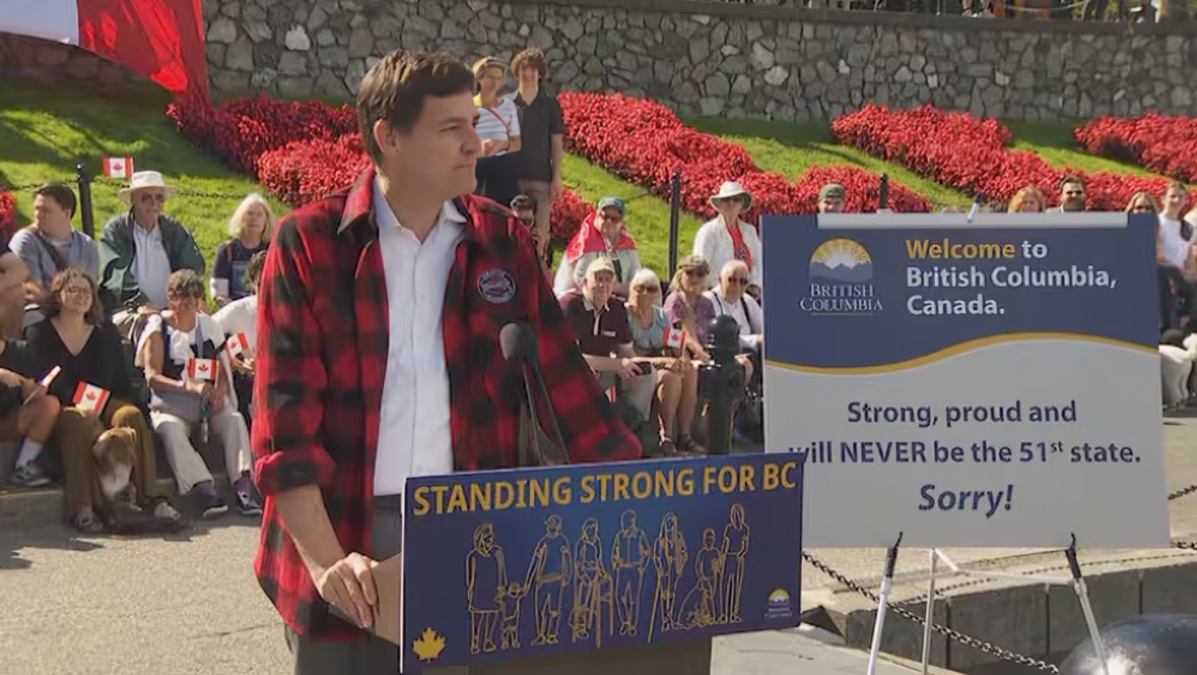British Columbia Unveils New Border Signs Declaring It Will Never Be the 51st US State